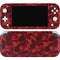 Red Street Camo Nintendo Switch Lite Skin